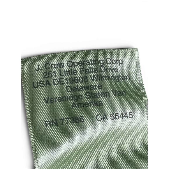 J.Crew Green Zip Front Utility Romper Shorts Size 6 Cotton Elastic Waist - Picture 13 of 16